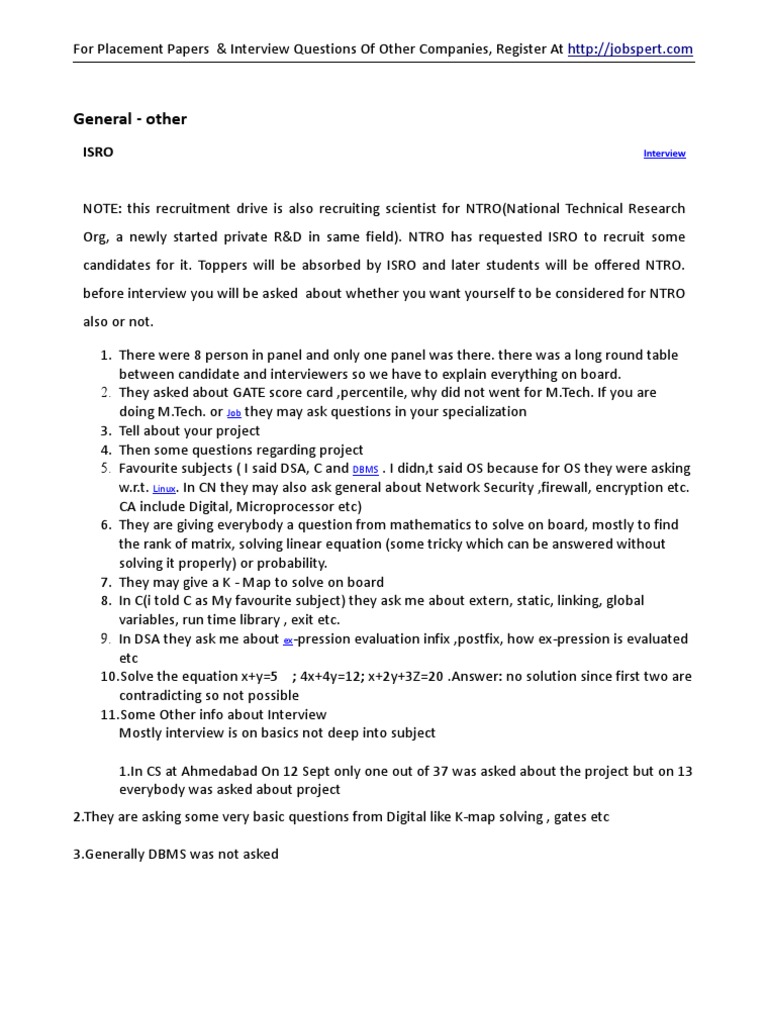 Isro 1 | PDF