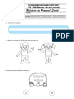 5 Años - Balotario Anual de Personal Social PDF