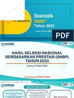 Statistik SNBP 2023 by Caribakatmu