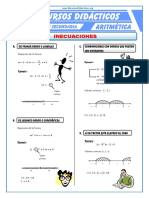 Inecuaciones para Quinto de Secundaria PDF