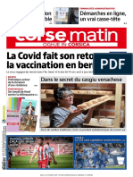 Corse Matin Du Samedi 29 Avril 2023 PDF