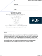 SPT Pajak 2022 (E-Filing) Bukti Penerimaan Elektronik