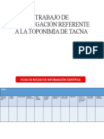 Formato para El Registro de Información