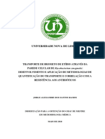 Transporte de Brometo de Etídio Através Da Parede de Mycobacterium Smegmatis PDF