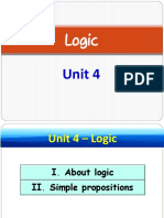 Unit 4 - Logic (2) - Handout PDF