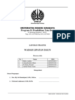 Laporan Praktik Wadah Lipatan Daun Kelompok 2 Seni Kuliner