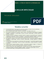 Sem I 2022 - 2023 Epidemio RO Curs 1. Introducere