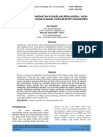 Efektifitas Pendekatan Konseling Behavioral Pada PDF