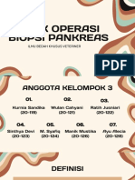 Kel 3D - Teknik Operasi Biopsi Pankreas PDF