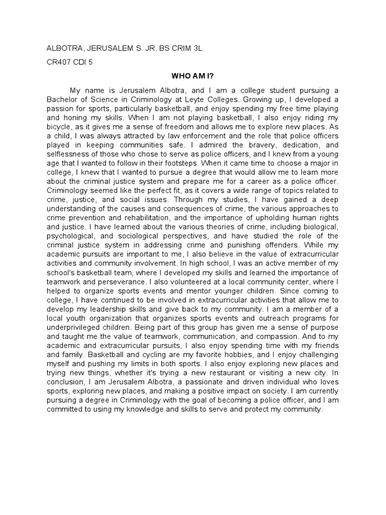 Who Am I | PDF | Crimes | Crime & Violence