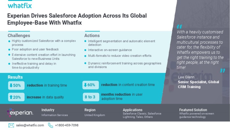 Experian Pdf Pdf Customer Relationship Management Information