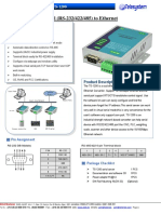 Serial-to-Ethernet Converter