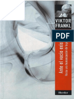 Viktor Frankl Ante El Vacio Existencial PDF