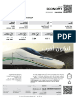 Madinah to Makkah Economy Train Ticket Booking