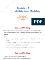 13 Gate Level Modeling 20-01-2023