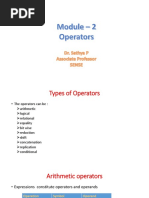 12 Verilog Operators 18-01-2023