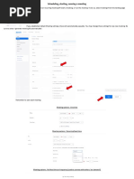 Creating Meetings in Procore | PDF | Cyberspace | Software