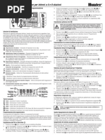 Hunter Eco-Logic 4 - 6 Stazioni - Manuale Istruzioni