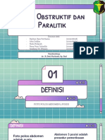 Ileus Obstruktif Dan Paralitik - FK YARSI - Stase Radiologi RS Polri - Periode 09 Mei 2022-11 Juni 2022