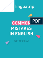 Common Mistakes in English: Test Yourself