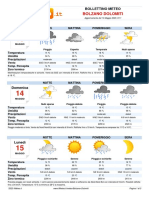 Meteo Bolzano Dolomiti