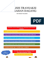 Analisis Transaksi Perusahan Dagang Bag 2