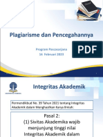 Plagiarisme Dan Pencegahannya PDF