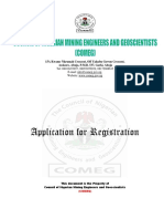 COMEG Registration Form PDF
