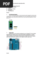 Arduino Bluetooth