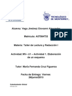 MV - U1 - Actividad 1. Elaboración de Un Esquema