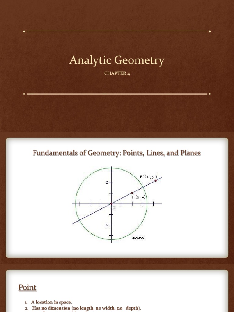 General Formula of a Line in Geometry | PDF | Line (Geometry ...