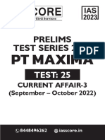 Test-25 (Current Affair-3) PDF