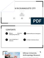 Museums and historical sites in Dumaguete City