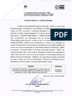 Aviso de Edital N.O 15 2023 GR UEMA Isenção 2023 1 1