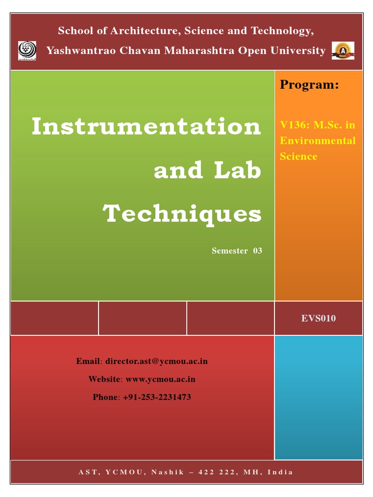 EVS032 Instrumentation and Lab Techniques PDF | PDF | Electric Motor ...
