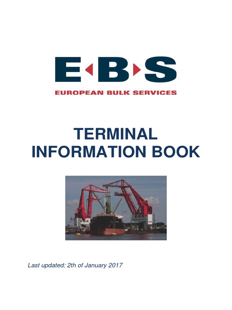 EBS Terminal Operations Guide | PDF | Crane (Machine) | Traffic