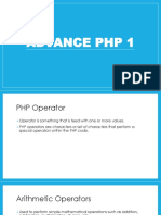 PHP Operators Guide