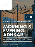 The Authentic Morning & Evening Adhkar PDF