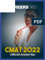 CMAT 2022 Official Answer Key PDF