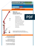 Ensign Series Portable Davit Crane, Dav... Mobile Jib Crane, Portable Davit Crane PDF