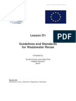 Guidelines and Standards 4 Wastewater Reuse PDF