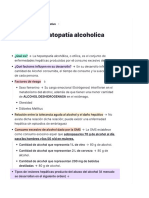 Resumen Tema VI Hepatopatía Alcohólica