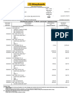 Malayan Banking Berhad Savings Account Statement