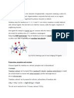 ORGANOVANADIUM