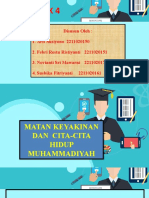 Matan Keyakinan Dan Cita Cita Hidup Muhammadiyah