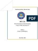 Phân Tích Tình Hình Tài Chính Doanh Nghiệp - Nhóm 2 PDF