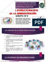 Teoría Estructuralista de La Administración PDF