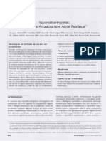 Espondiloartropatias Espondilite Anquilosante e Artrite Psoriásica