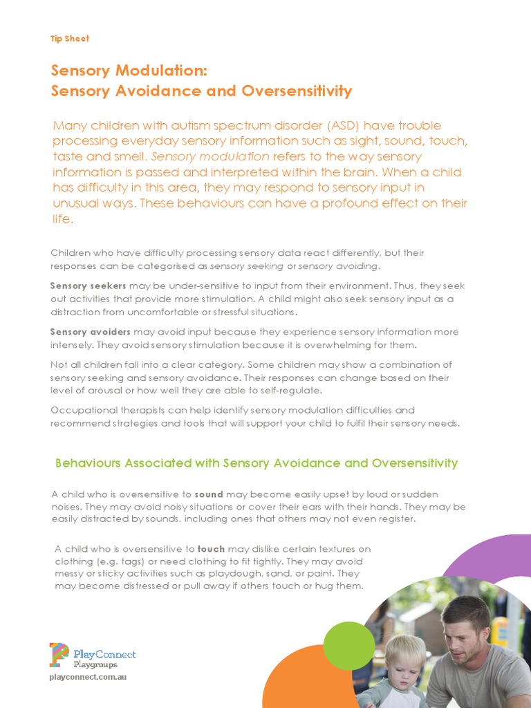 PlayConnect_SensoryAvoidanceBehaviours PDF Sensory Processing