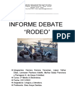 Informe Rodeo